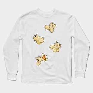 Popcorn Cats Long Sleeve T-Shirt